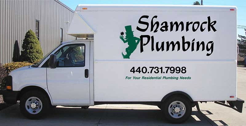 Shamrock Plumbing Truck